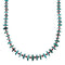Navajo Sterling Silver Turquoise And Coral Bead Necklace X11181
